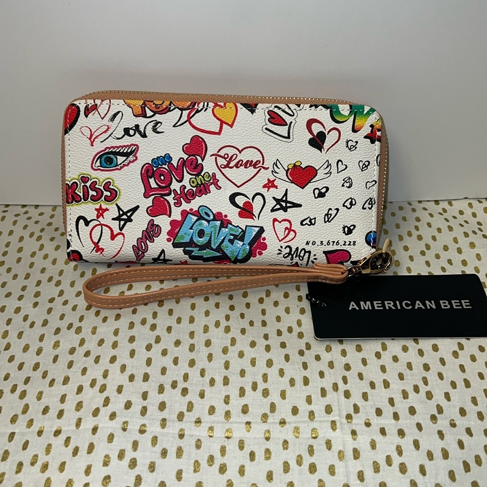 Graffiti Love Forever wallet
